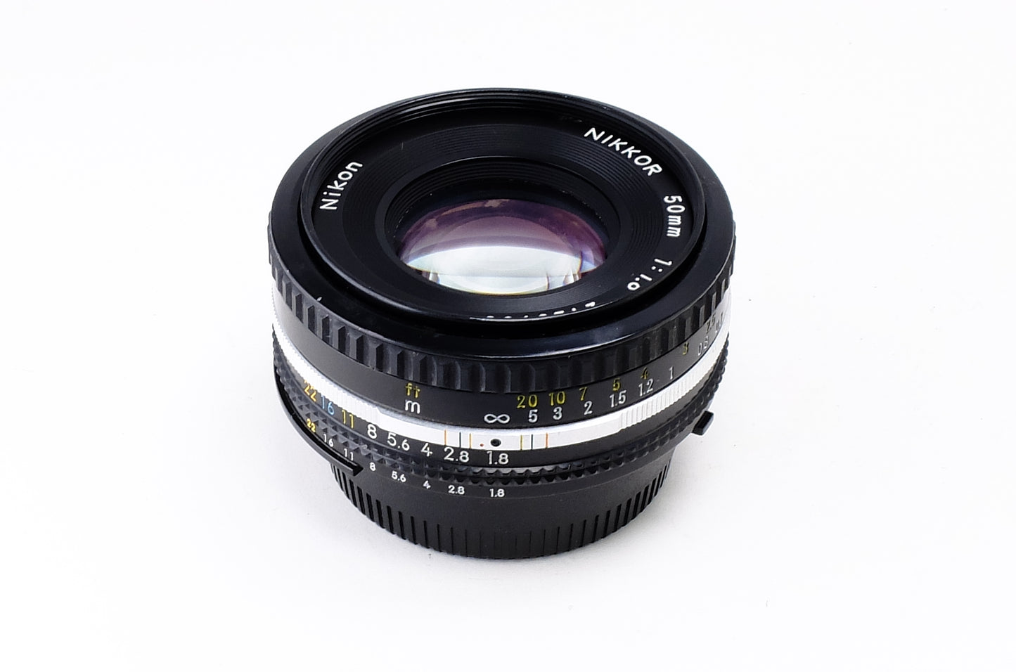 【Nikon】NIKKOR 50mm F1.8 Ai-s [ニコンFマウント] [1078721309355]