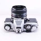 MINOLTA XD (Silver) + MD ROKKOR 50mm F1.7