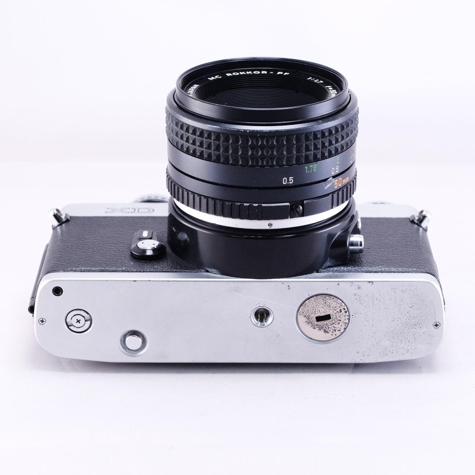 MINOLTA XD (Silver) + MD ROKKOR 50mm F1.7