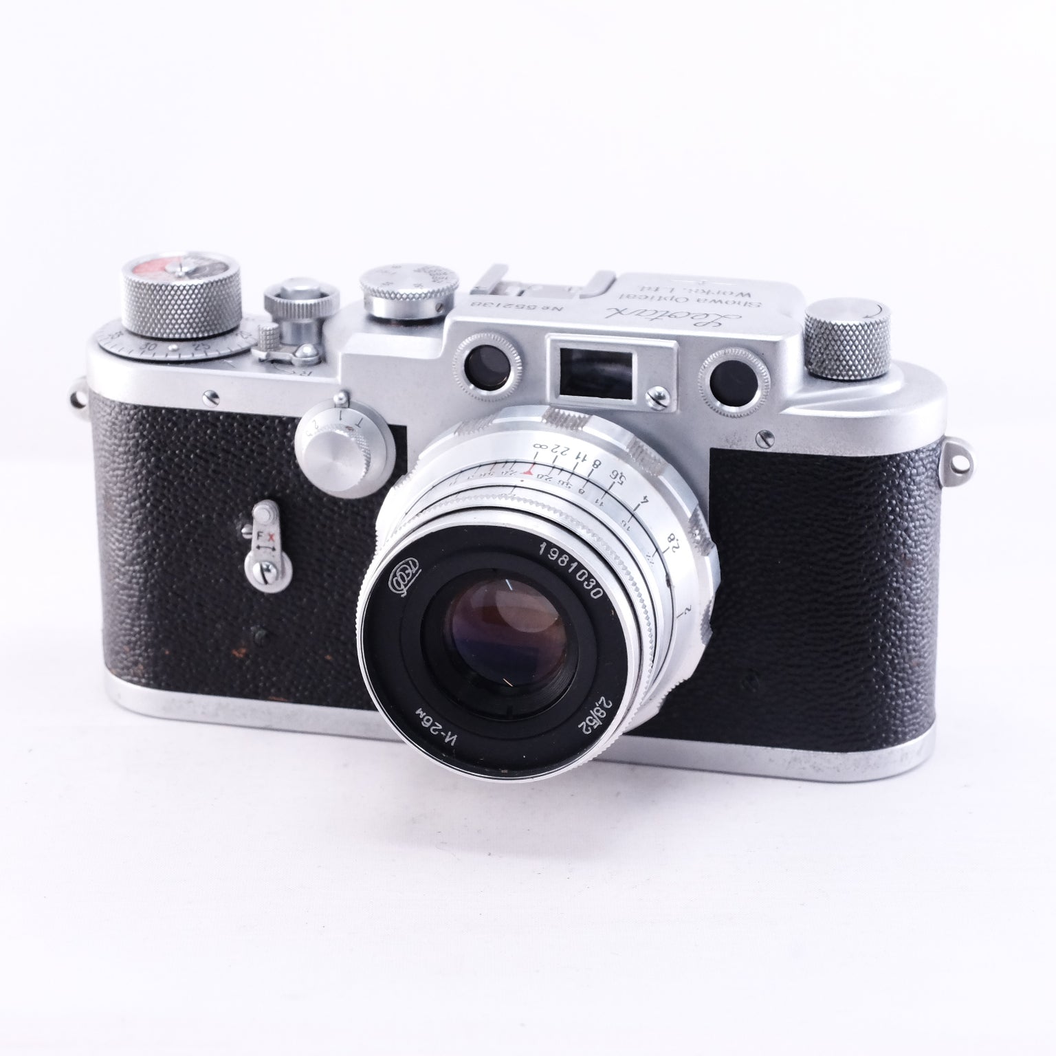 Leotax F + Industar 26M 52mm F2.8