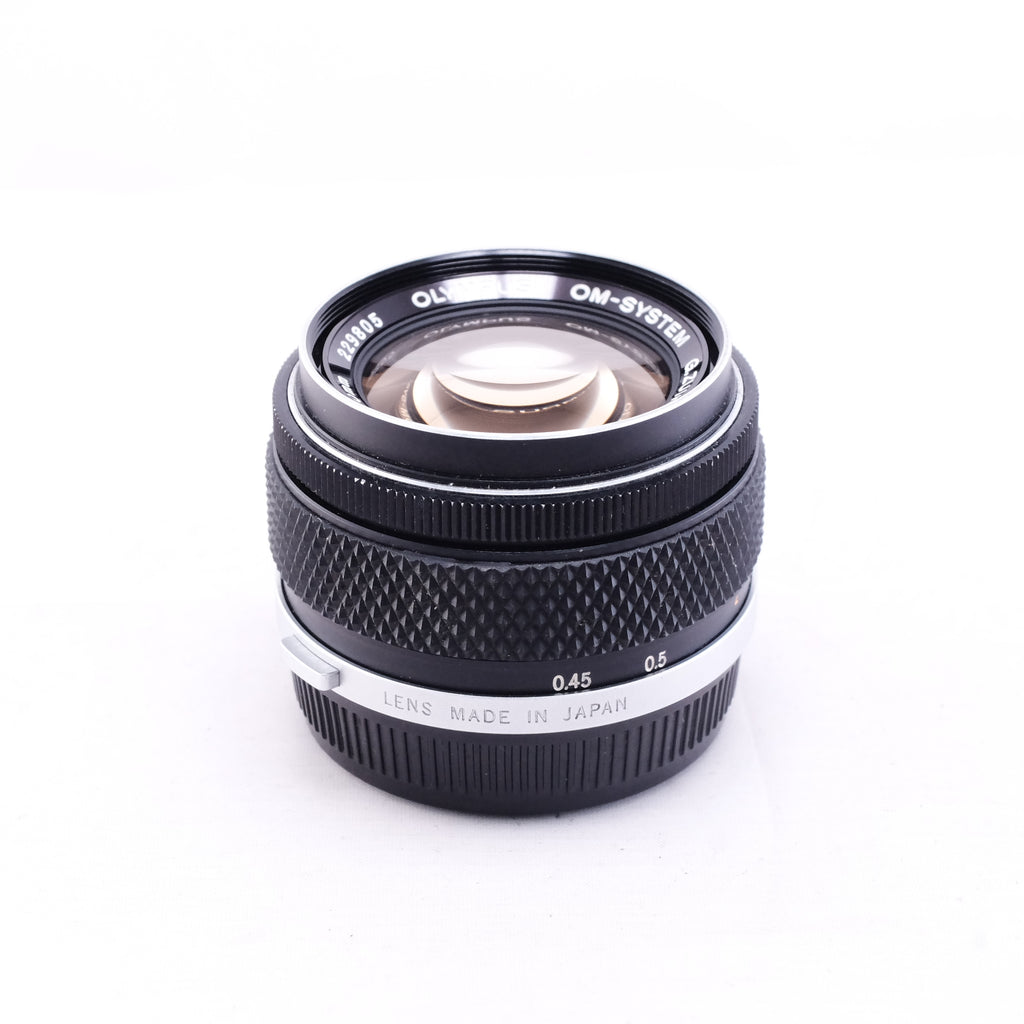 OLYMPUS OM G.ZUIKO AUTO-S 50mm F1.4 銀枠 [OM]