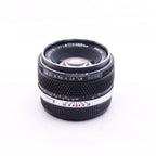 OLYMPUS OM F.ZUIKO AUTO-S 50mm F1.8 銀枠 [OM]