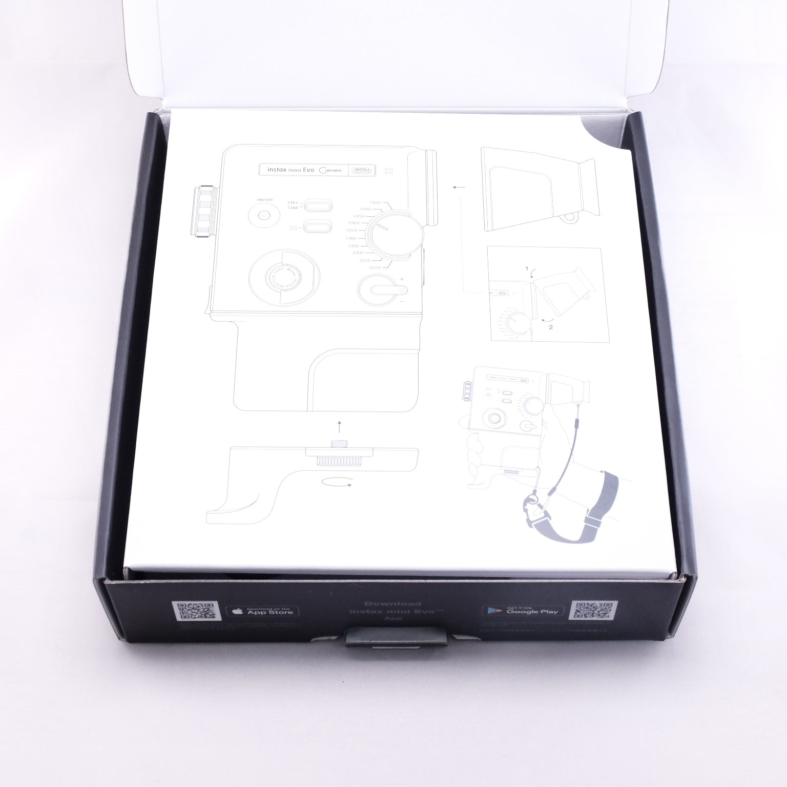 FUJIFILM instax mini Evo Cinema チェキ　+ (10sheetsフィルムx2PCS）