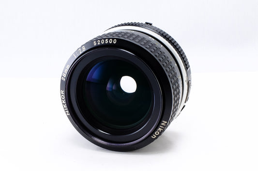 【Nikon】NIKKOR 28mm F2.8 Ai-s [ニコンFマウント]