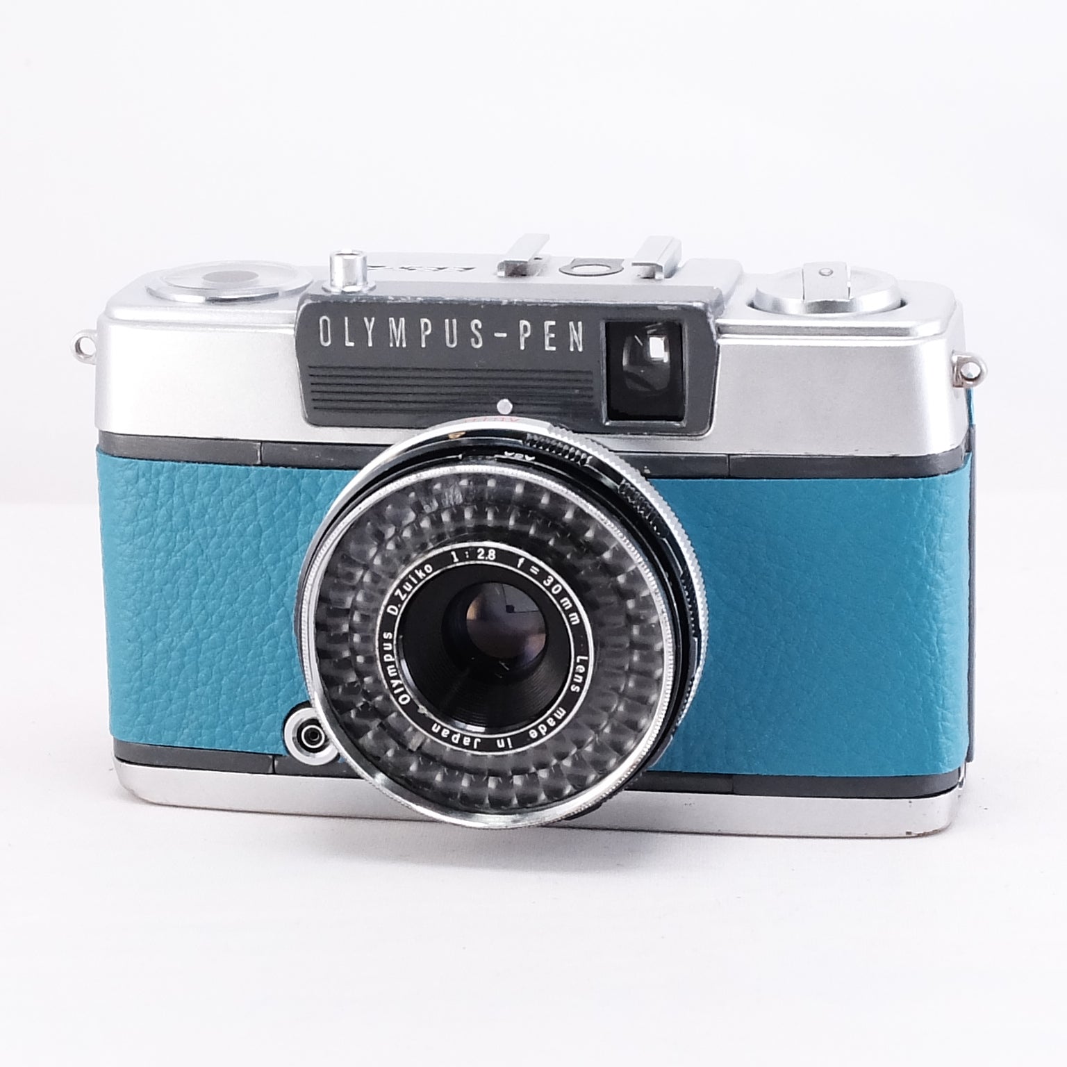 【OLYMPUS】PEN EES-2（Turquoise blue) ※整備品