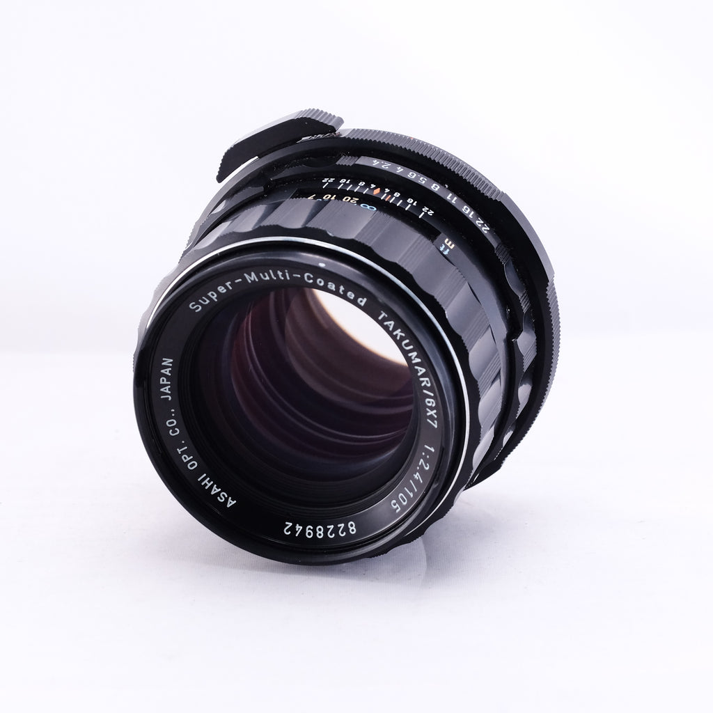 PENTAX Super-Multi-Coated TAKUMAR/6X7 105mm F2.4