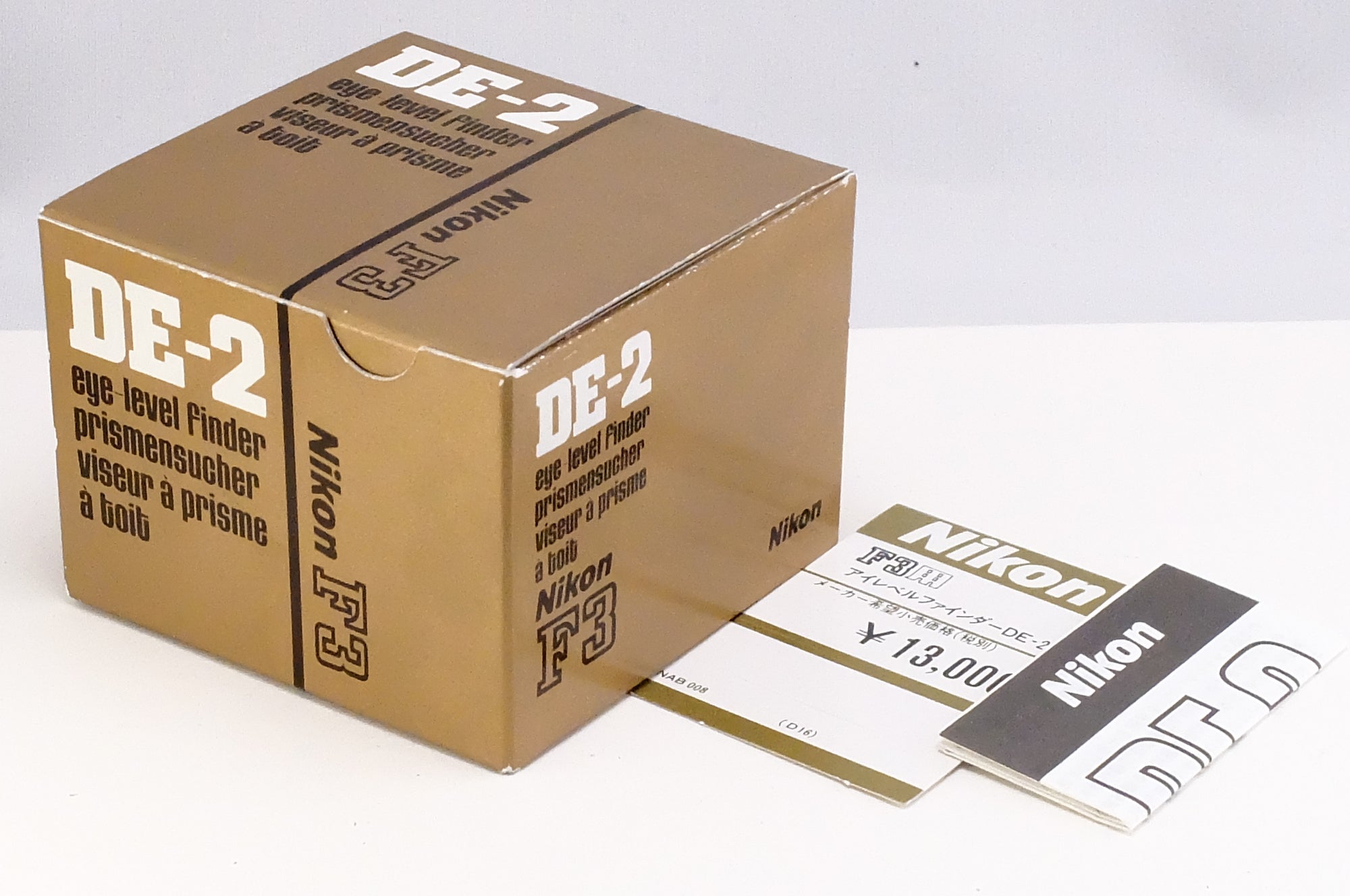 【Nikon】DE-2 F3用アイレベルファインダー | 東京CAMERA