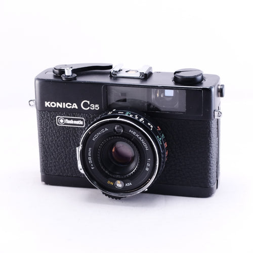Konica C35 Flashmatic (Black) ※整備品