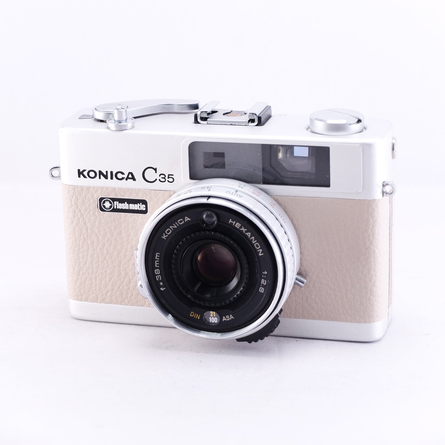 KONICA C35 flash matic (sand beige) ※整備品