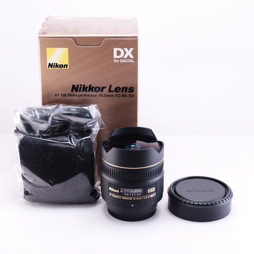 NIKON	AF-S Fisheye Nikkor 10.5mm F2.8 [F]