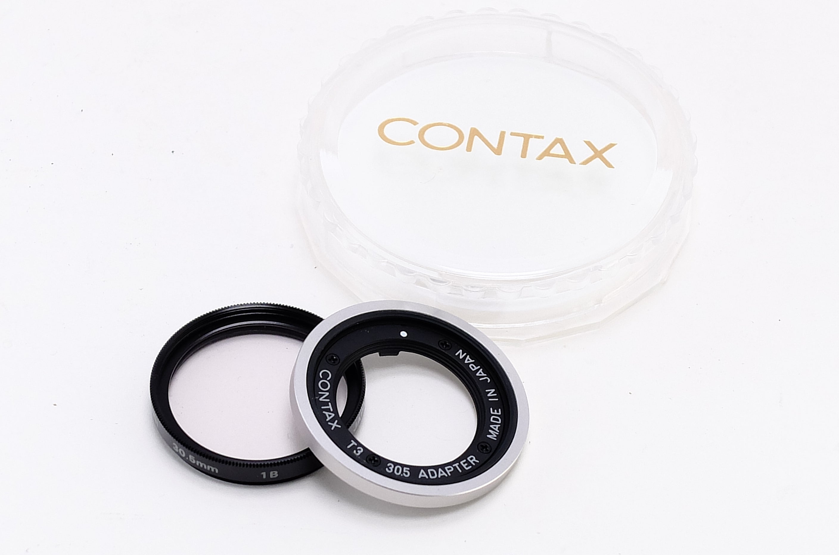 CONTAX】T3用フィルターアダプター 30.5mm (クローム) [1893717497391] – 東京CAMERA