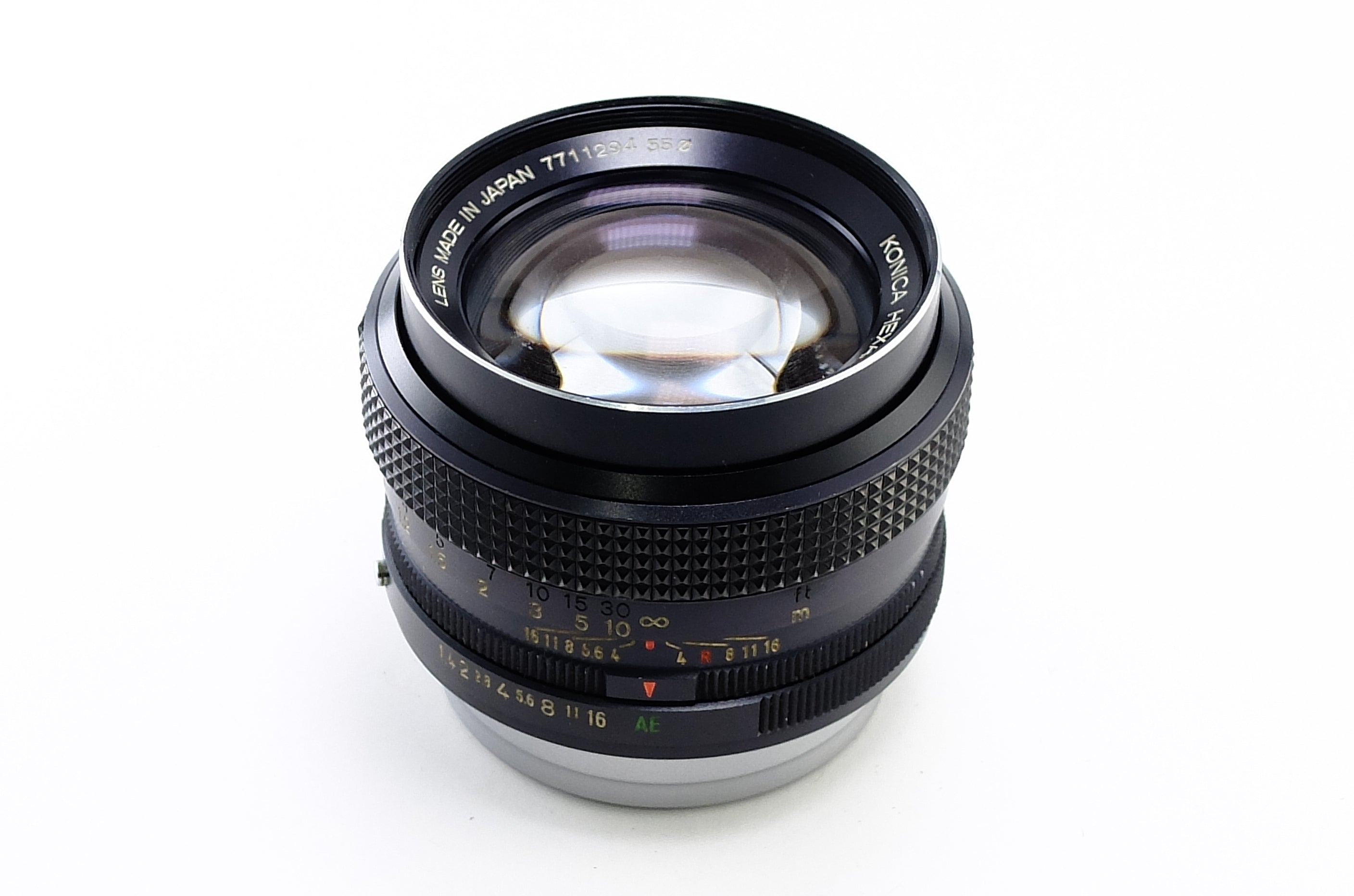 KONICA】HEXANON AR 50mm F1.4 ［コニカARマウント］ – 東京CAMERA