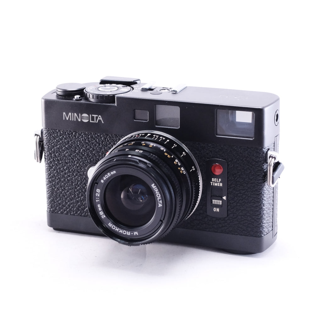 MINOLTA CLE + M-ROKKOR 28mm F2.8