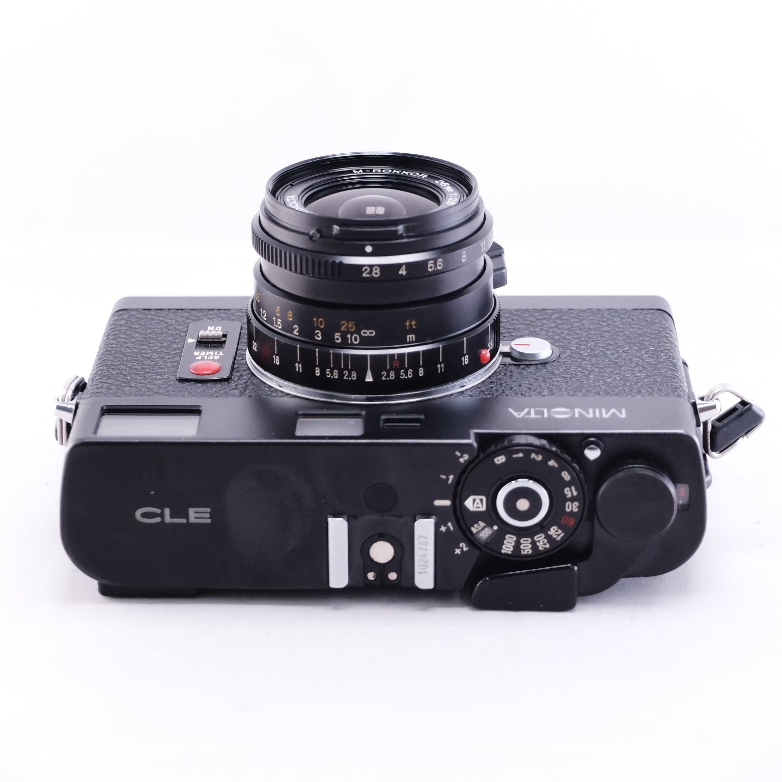 MINOLTA CLE + M-ROKKOR 28mm F2.8