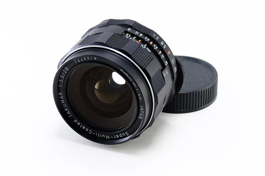 【PENTAX】Super-Multi-Coated TAKUMAR 28mm F3.5 [M42マウント]