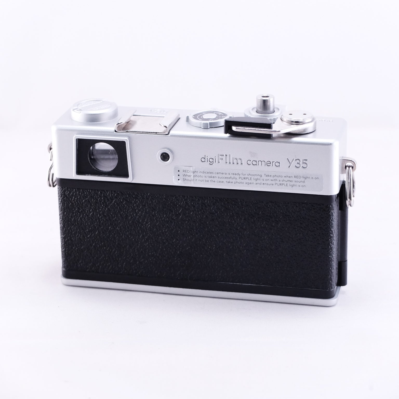 YASHICA digiFilm Camera with digiFilm 3本　(blue,1600,6x6)