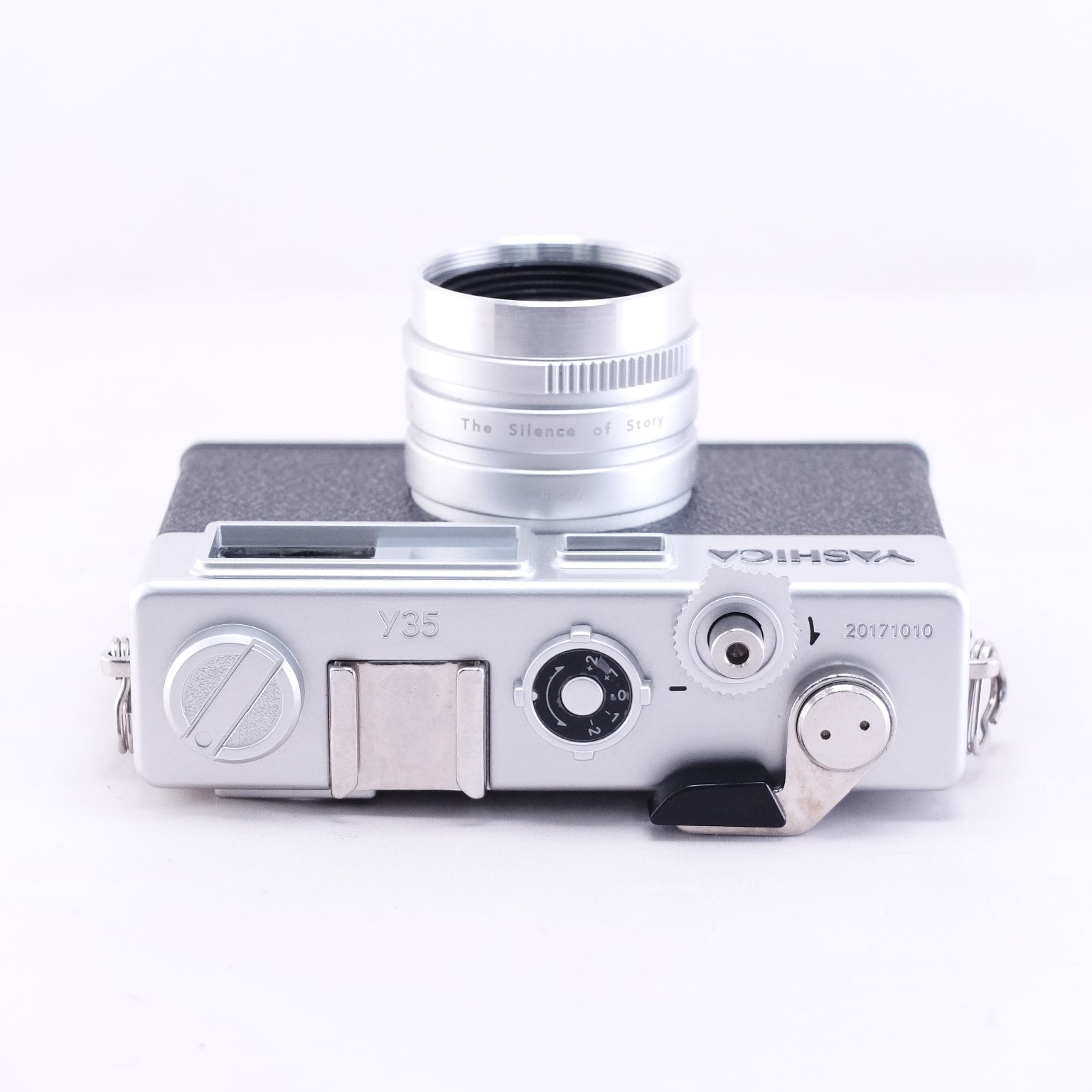 YASHICA digiFilm Camera with digiFilm 3本　(blue,1600,6x6)