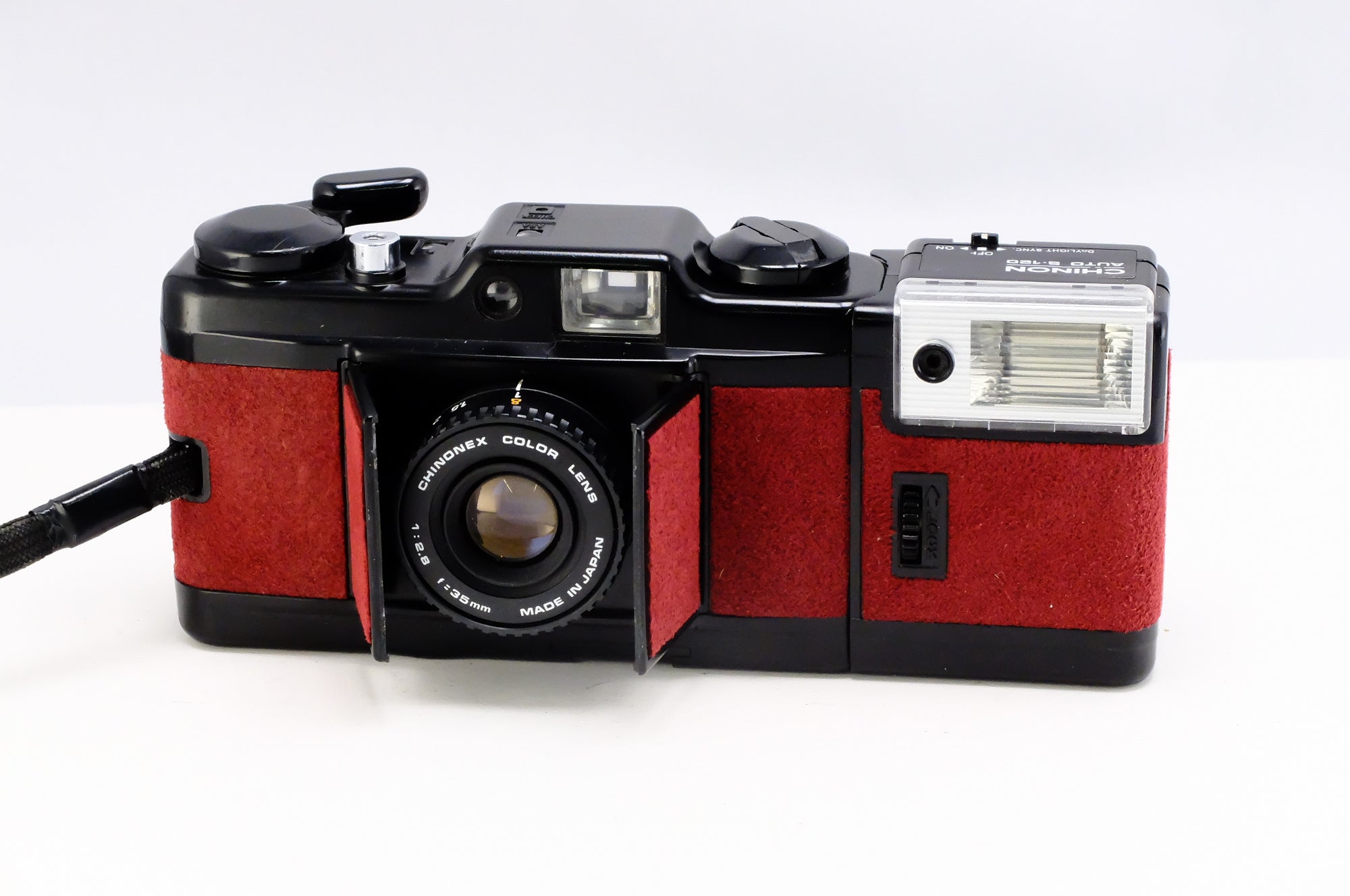 CHINON べラミ (ワインレッド) + AUTO S-120 ストロボ付属 | 東京CAMERA