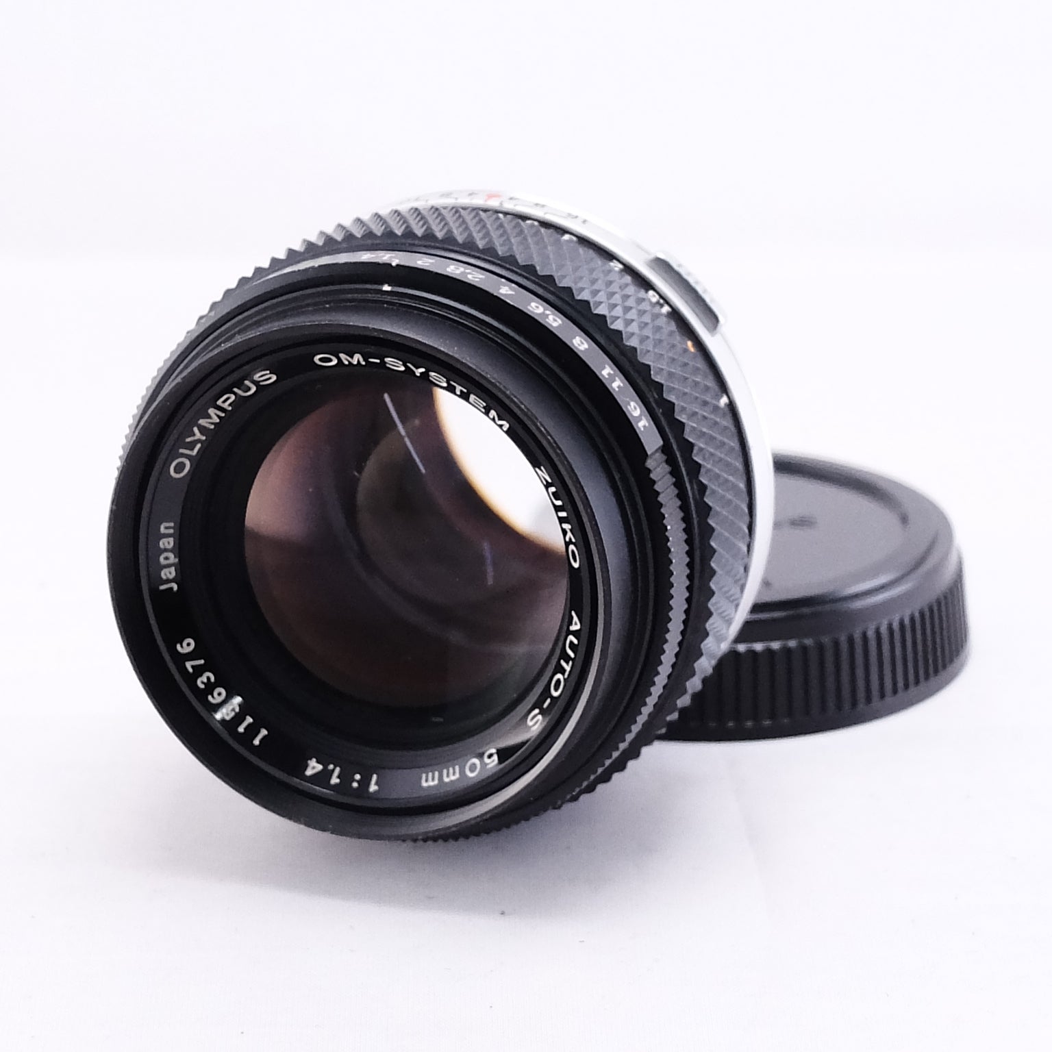 【OLYMPUS】OM ZUIKO AUTO-S 50mm F1.4 黒枠 [OM] #1539050398653 | 東京CAMERA