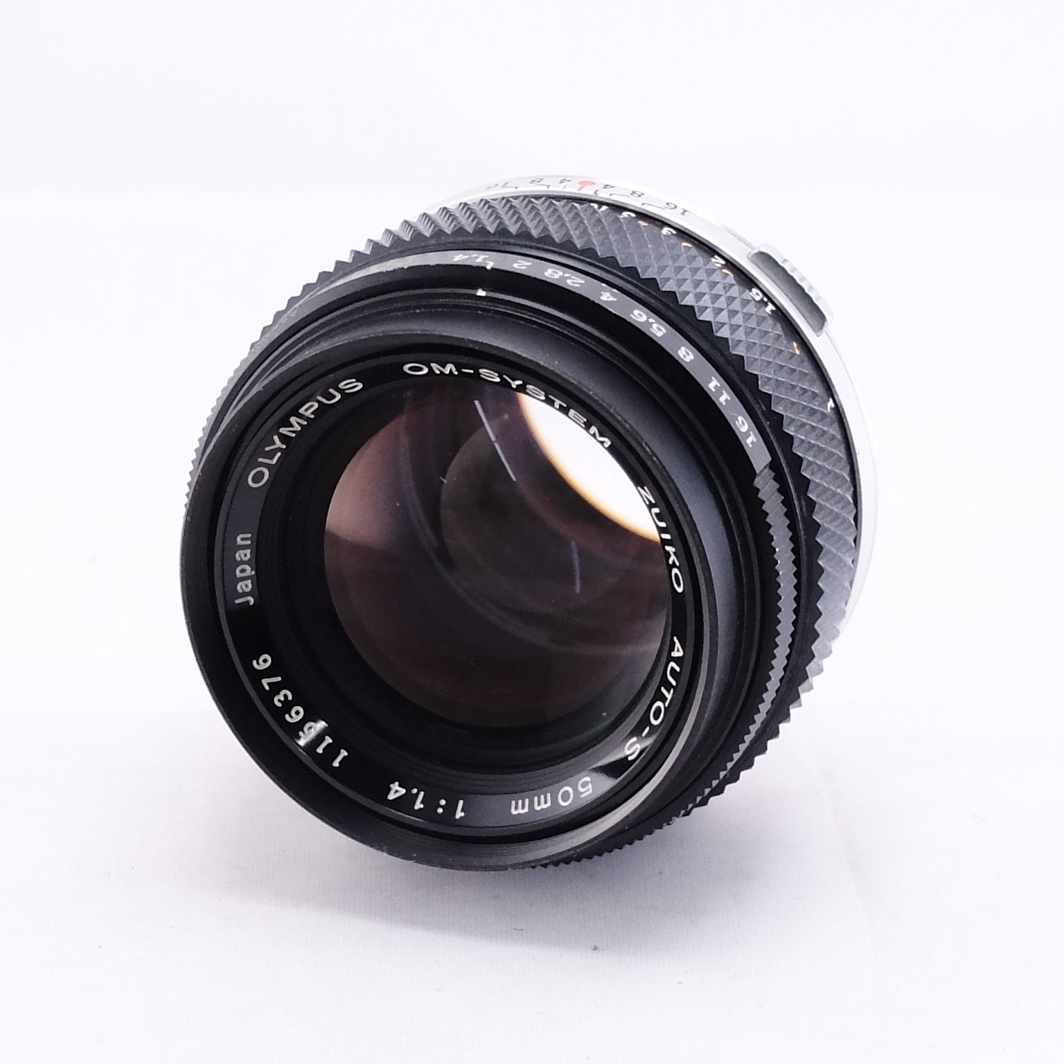 【OLYMPUS】OM ZUIKO AUTO-S 50mm F1.4 黒枠 [OM] #1539050398653 | 東京CAMERA