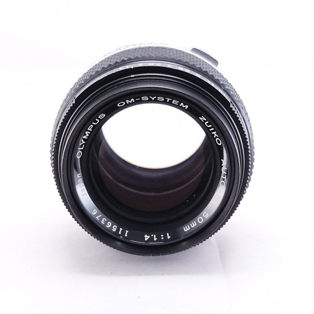 【OLYMPUS】OM ZUIKO AUTO-S 50mm F1.4 黒枠 [OM] #1539050398653 | 東京CAMERA