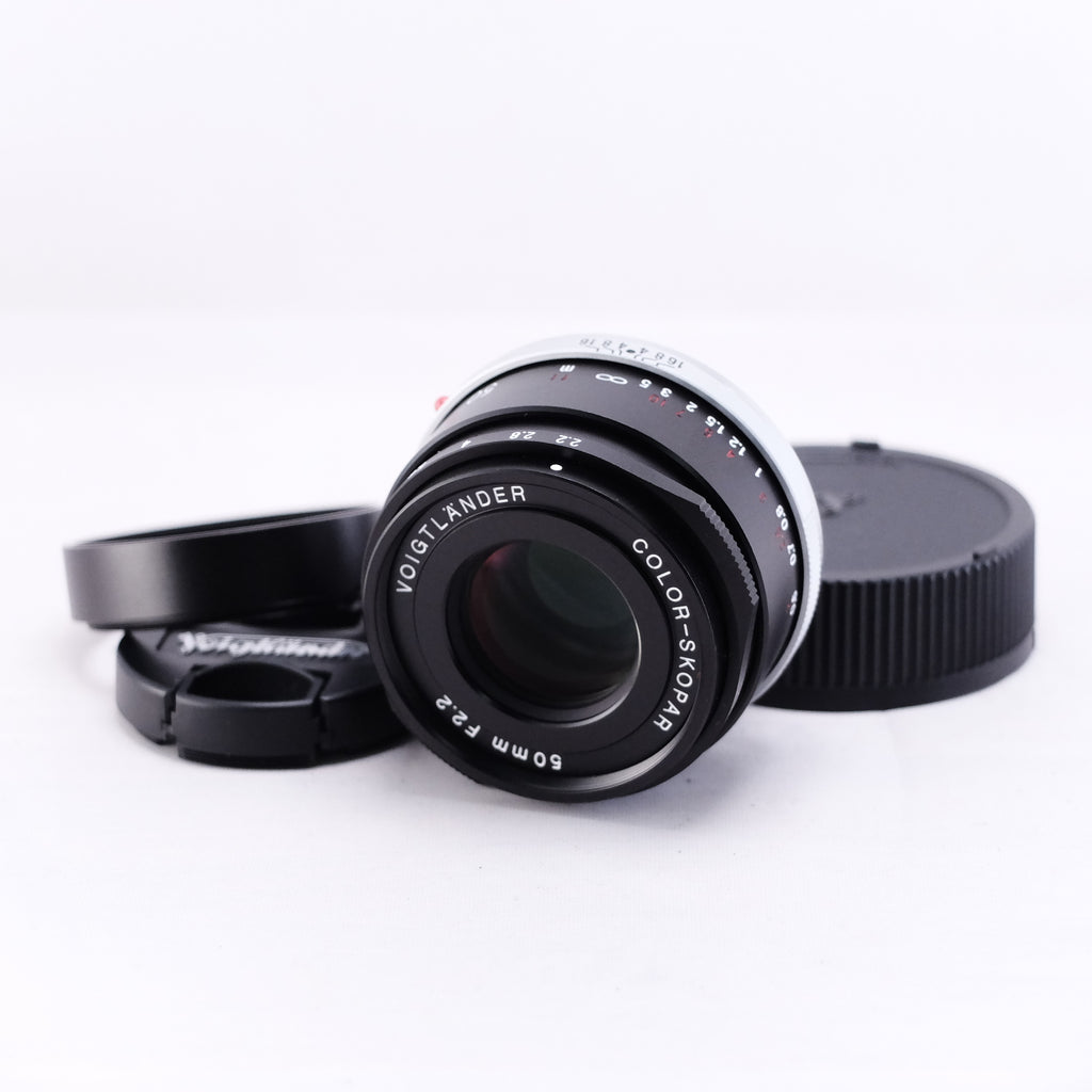 【Voigtlander】 COLOR-SKOPAR 50mm F2.2 VM (Black) [M] #1518251174223 | 東京CAMERA