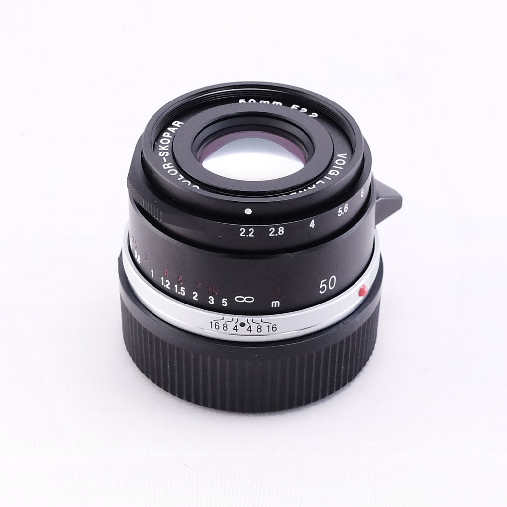 【Voigtlander】 COLOR-SKOPAR 50mm F2.2 VM (Black) [M] #1518251174223 | 東京CAMERA