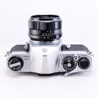 【PENTAX】SP (シルバー) + Super-Multi-Coated TAKUMAR 55mm F1.8 #1663941201378 | 東京CAMERA
