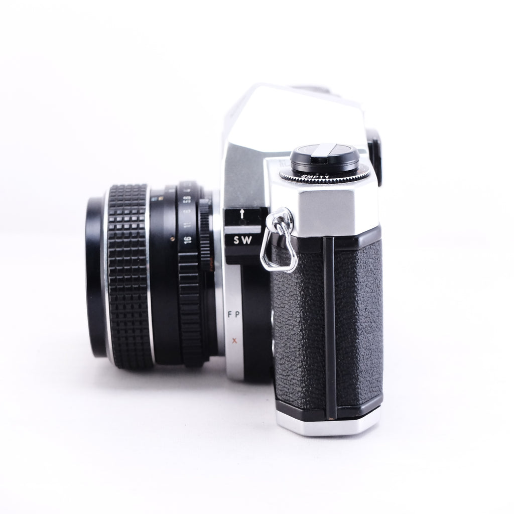 【PENTAX】SP (シルバー) + SMC TAKUMAR 55mm F1.8 #1244036695327 | 東京CAMERA
