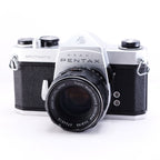 【PENTAX】SP シルバー + Super-Multi-Coated TAKUMAR 55mm F1.8 #1031749390316 | 東京CAMERA