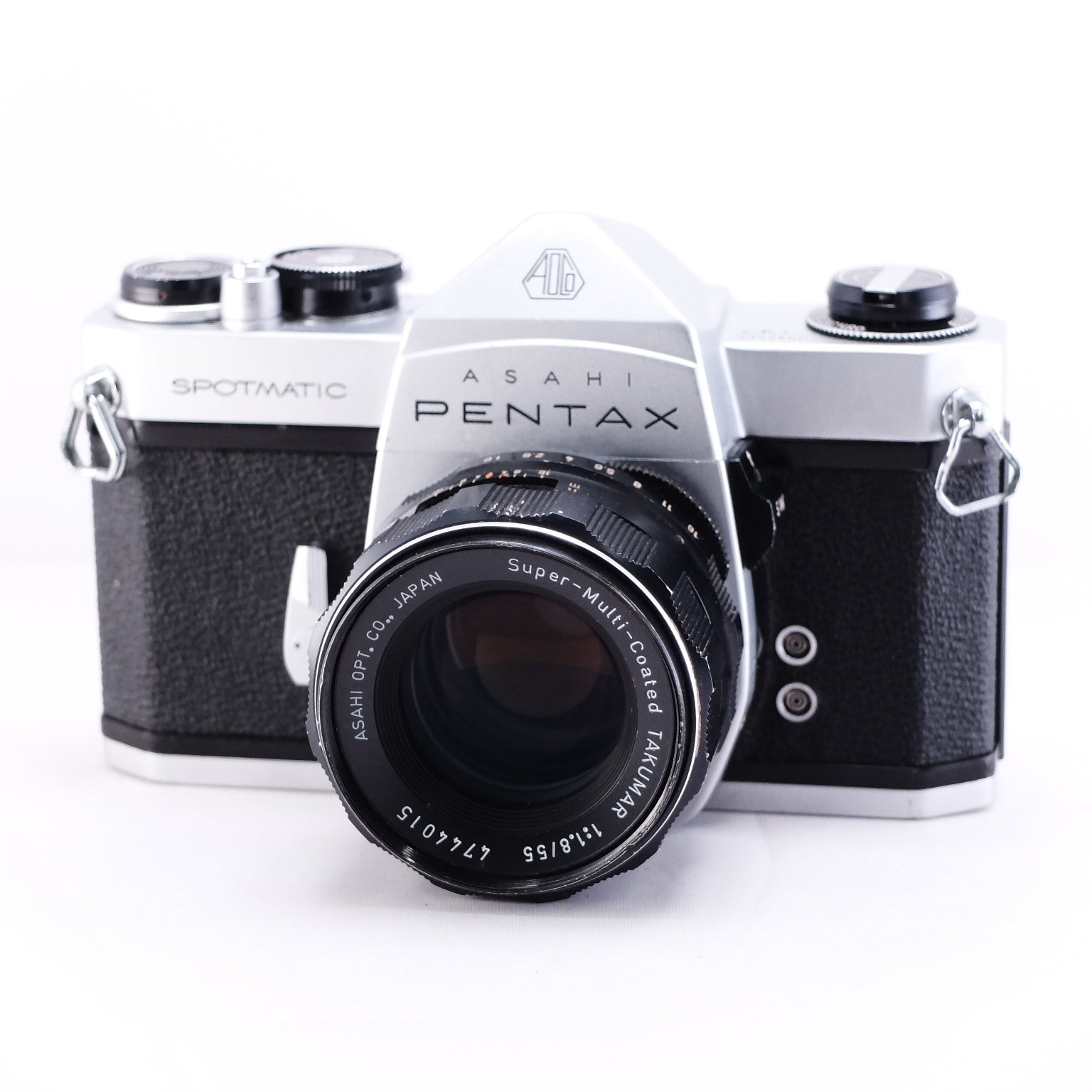 【PENTAX】SP シルバー + Super-Multi-Coated TAKUMAR 55mm F1.8 #1031749390316 | 東京CAMERA