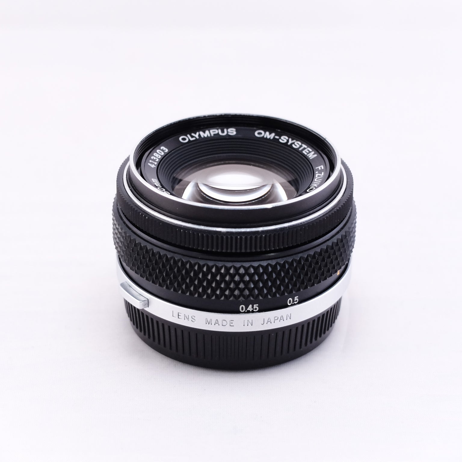 【OLYMPUS】F.ZUIKO AUTO-S 50mm F1.8 銀枠 [OM] ※整備品 #1009744762324 | 東京CAMERA