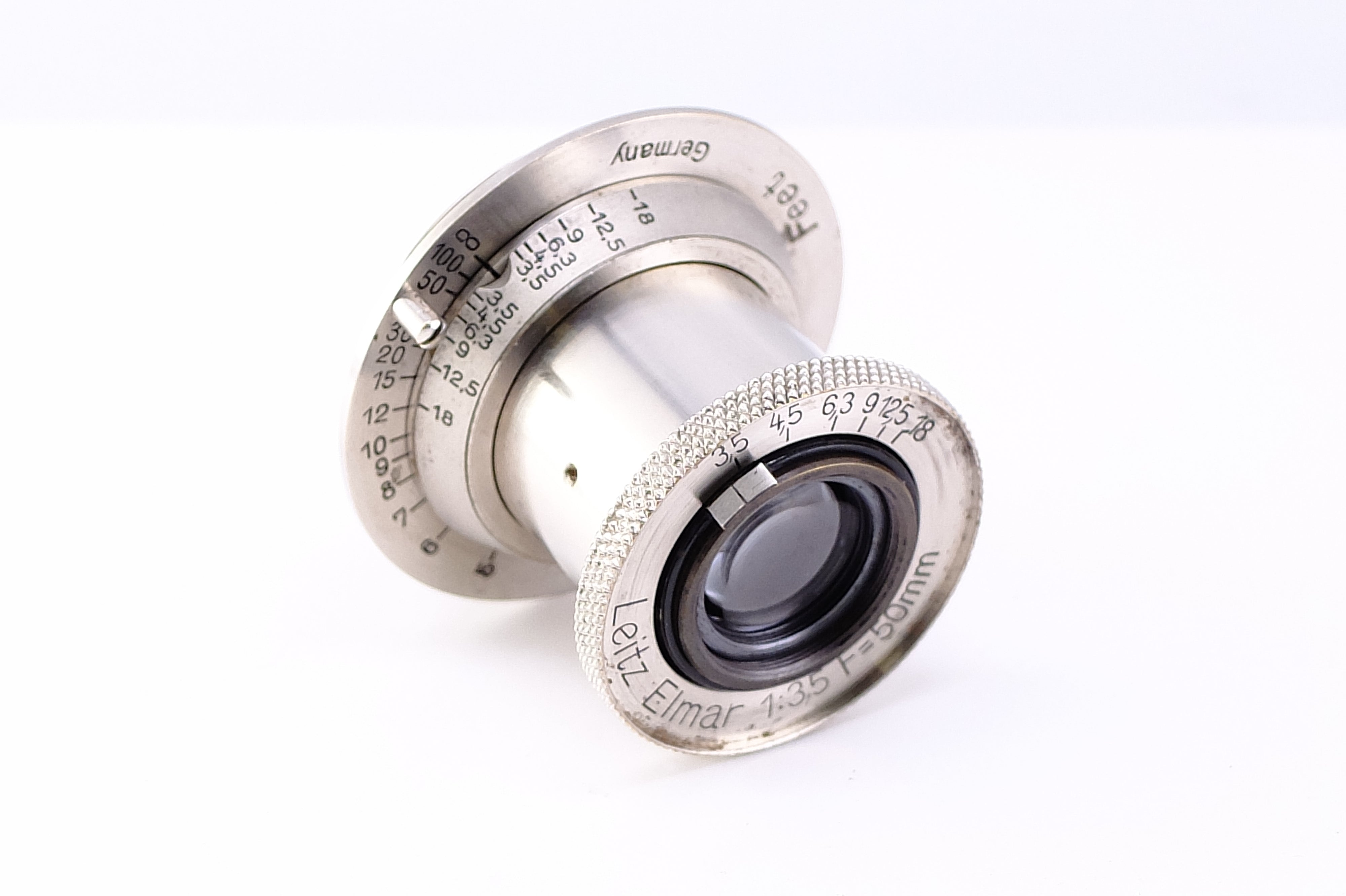Leica Elmar 50mm F3.5 ニッケル L39マウント [1855680032751] – 東京