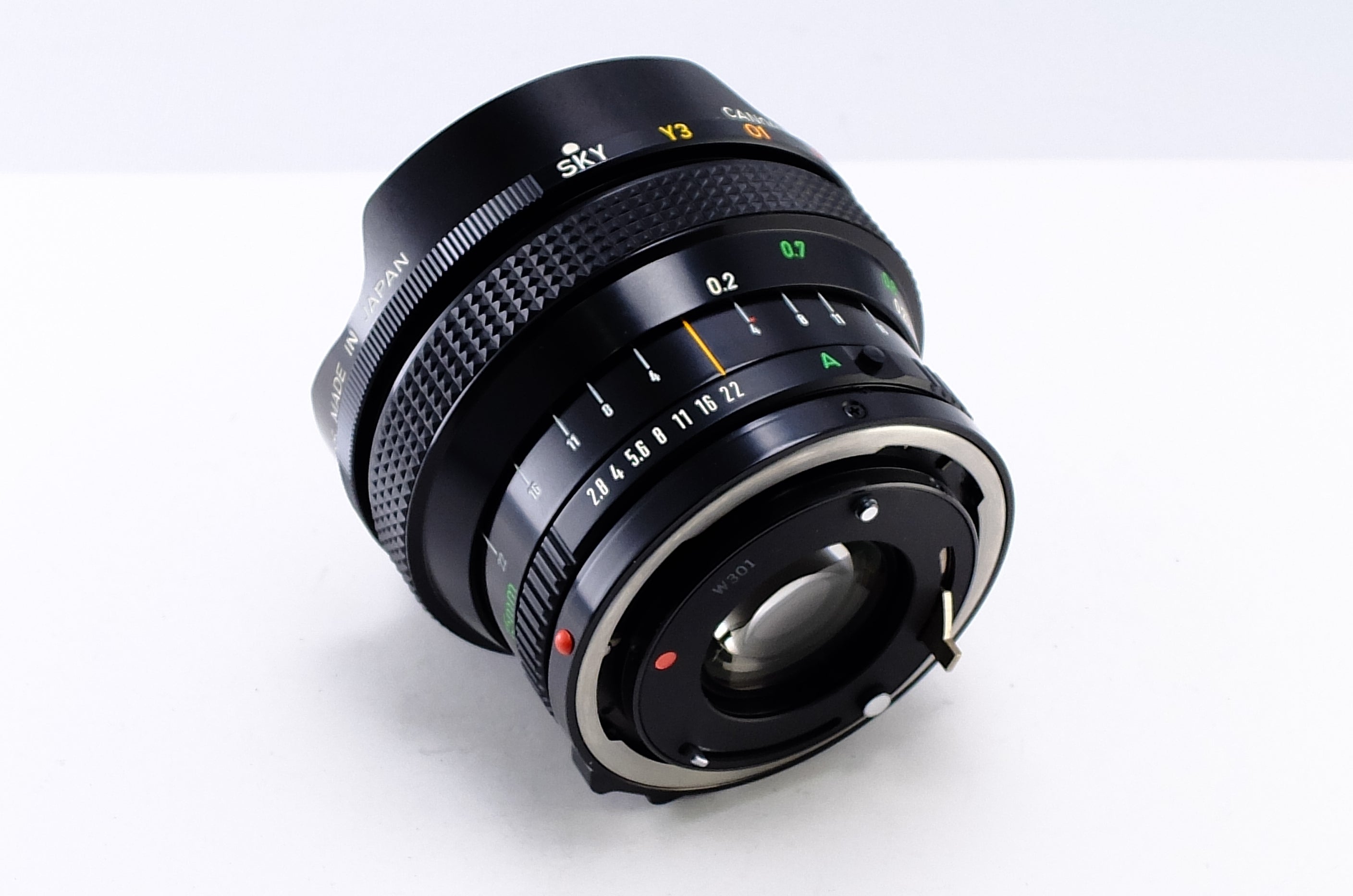 Canon】FISH-EYE NEW FD 15mm F2.8 [キヤノンFDマウント] – 東京CAMERA