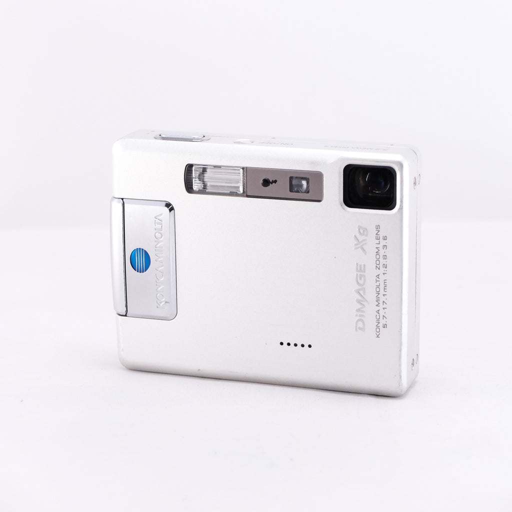 【KONICA MINOLTA】DiMAGE Xg（シャンパンシルバー）#1462357765162 （メモリーカード&バッテリー/充電器付き） | 東京CAMERA