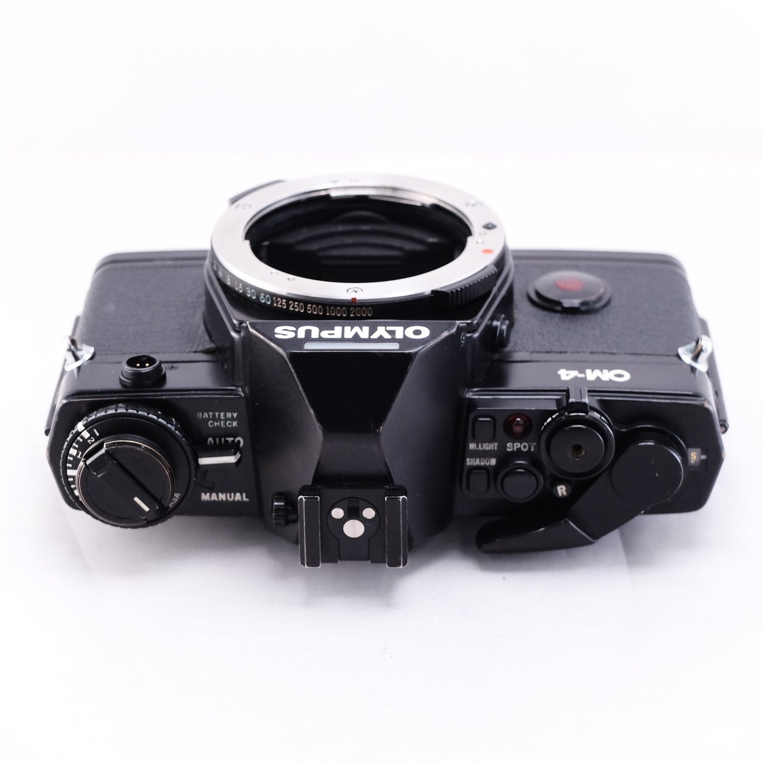 【OLYMPUS】OM-4 (ブラック) + RECORDATA BACK 4 #1400353668365 | 東京CAMERA