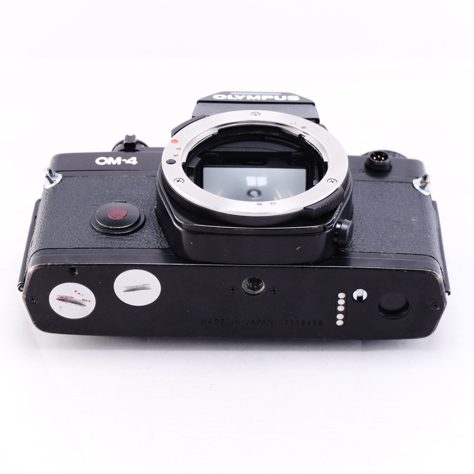 【OLYMPUS】OM-4 (ブラック) + RECORDATA BACK 4 #1400353668365 | 東京CAMERA