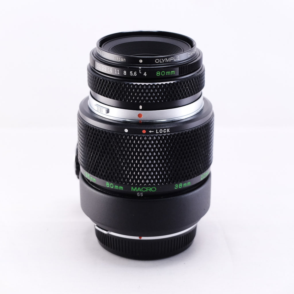 【OLYMPUS】OM ZUIKO AUTO-1:1 MACRO 80mm F4 + オートエクステンションチューブ 65~116 [OM] #1561359864563 | 東京CAMERA