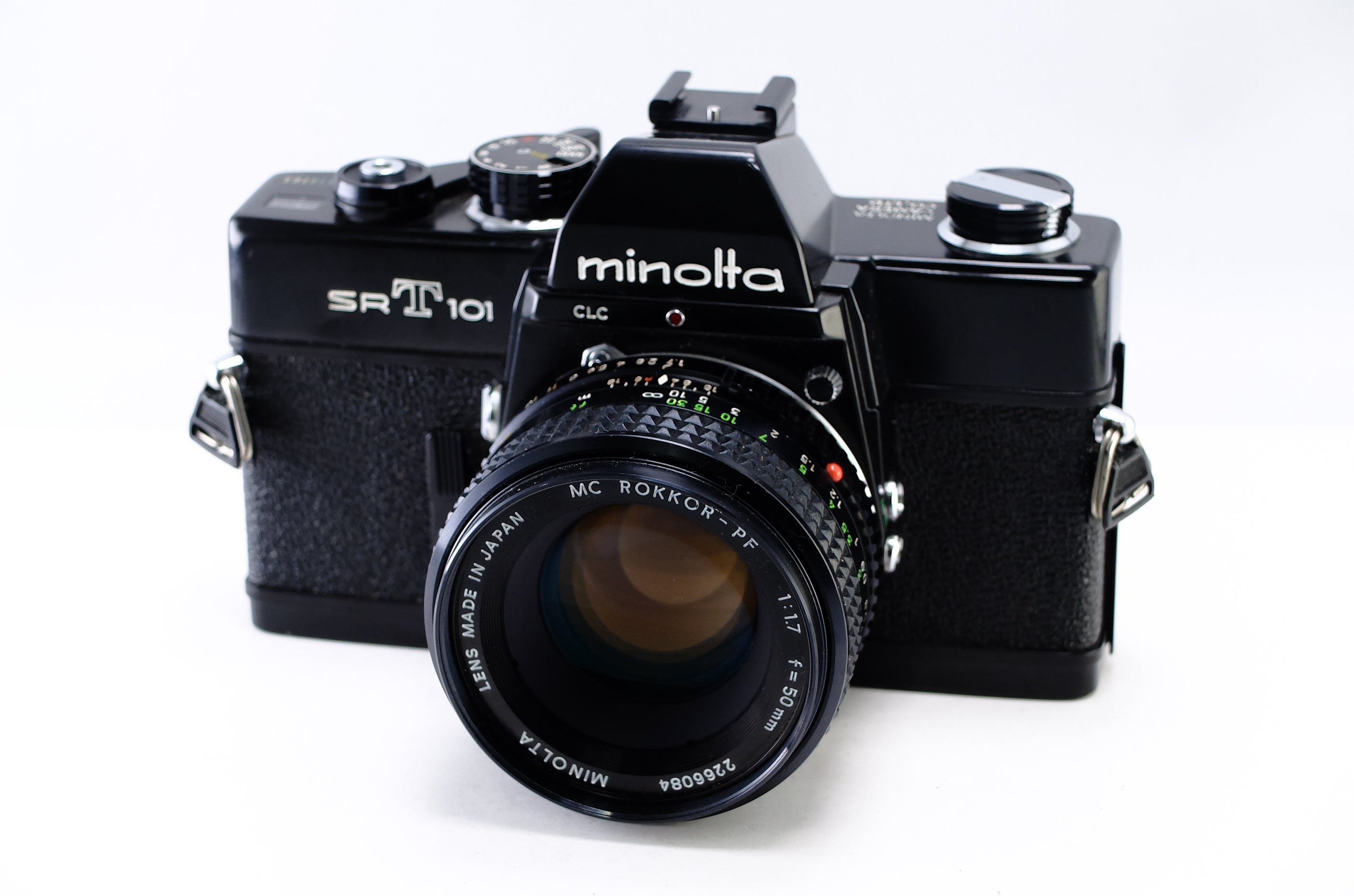 MINOLTA】SRT101 (ブラック) + MC ROKKOR-PF 50mm F1.7 [1510115932633] – 東京CAMERA