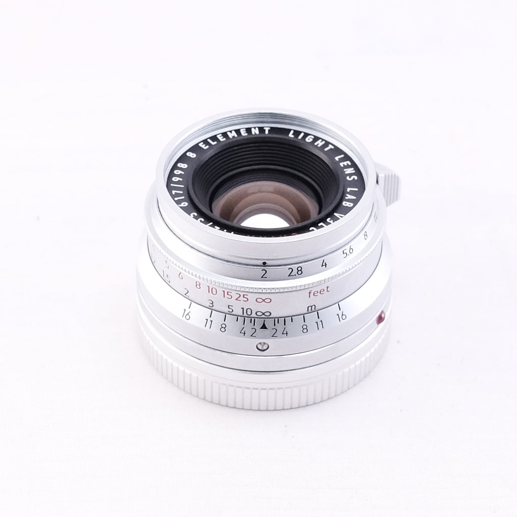 【LightLensLab】 周八枚 M 35mm F2 (Silver) (LLL-35M) [M] #1498251623953 | 東京CAMERA
