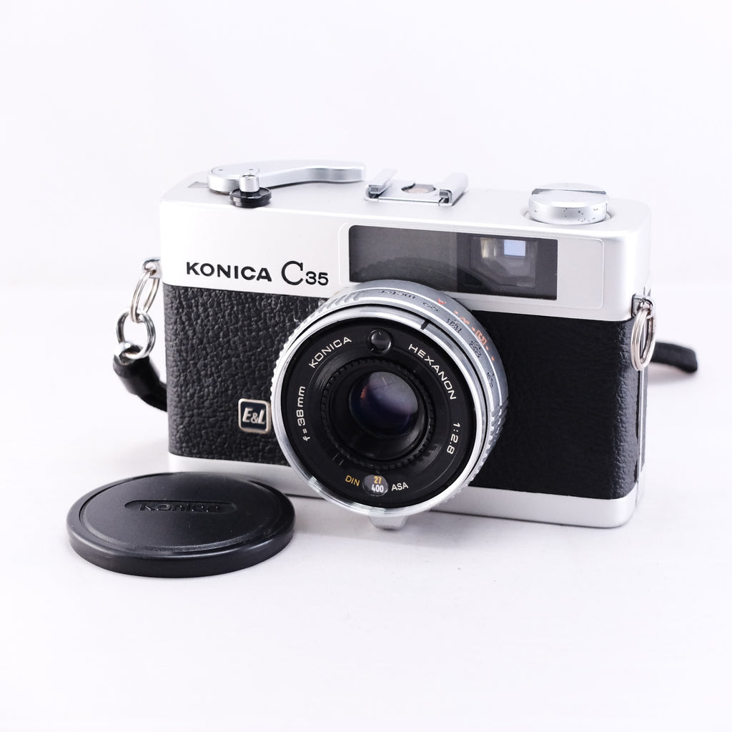 【Konica】C35 E&L 付属品：ストラップ,キャップ #1452351510078 | 東京CAMERA