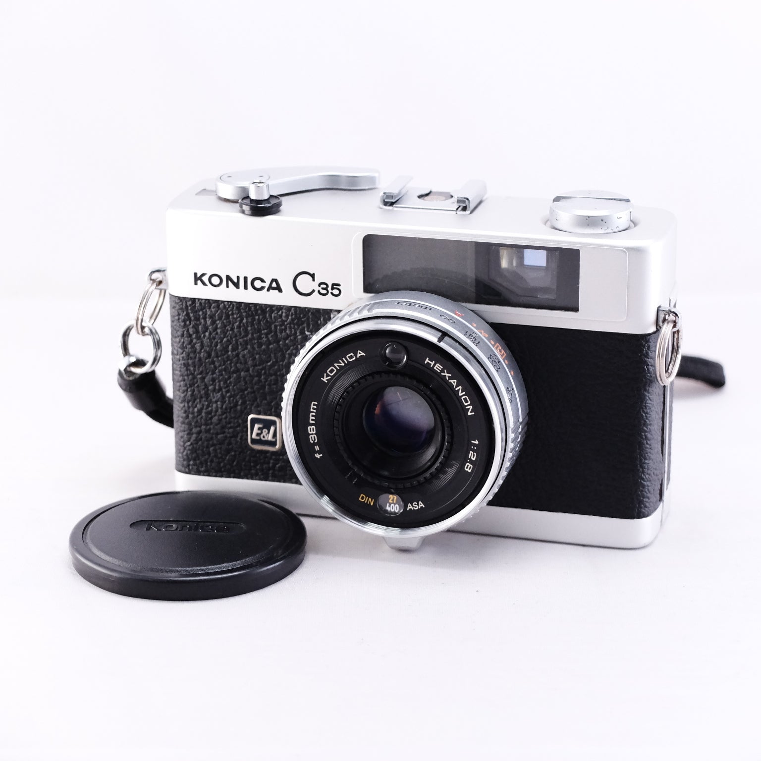 【Konica】C35 E&L 付属品：ストラップ,キャップ #1452351510078 | 東京CAMERA