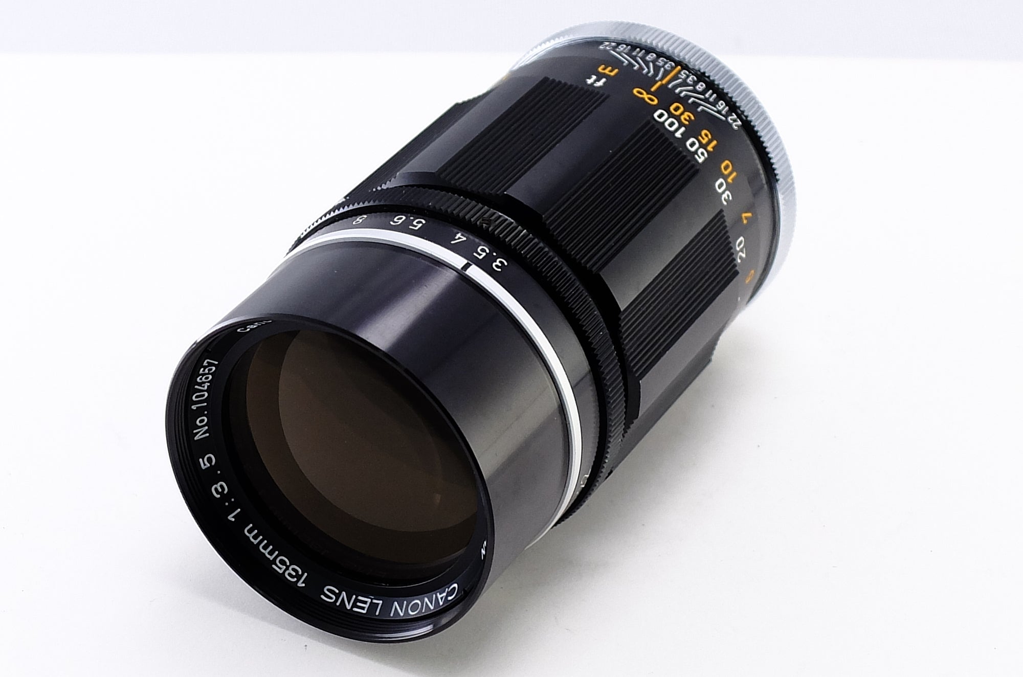【Canon】135mm F3.5 + 135mmビューファインダー [L39マウント] | 東京CAMERA