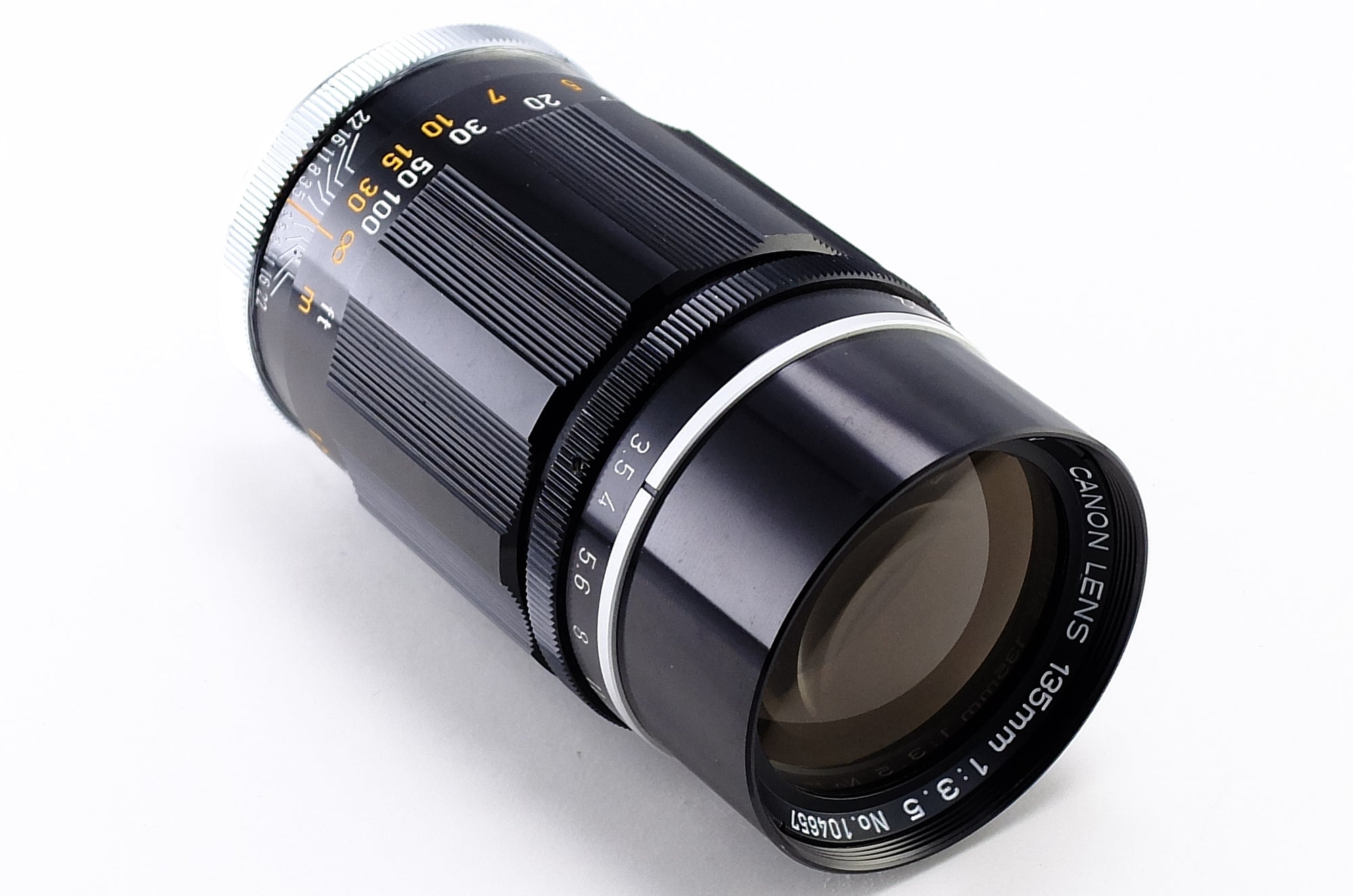 【Canon】135mm F3.5 + 135mmビューファインダー [L39マウント] | 東京CAMERA