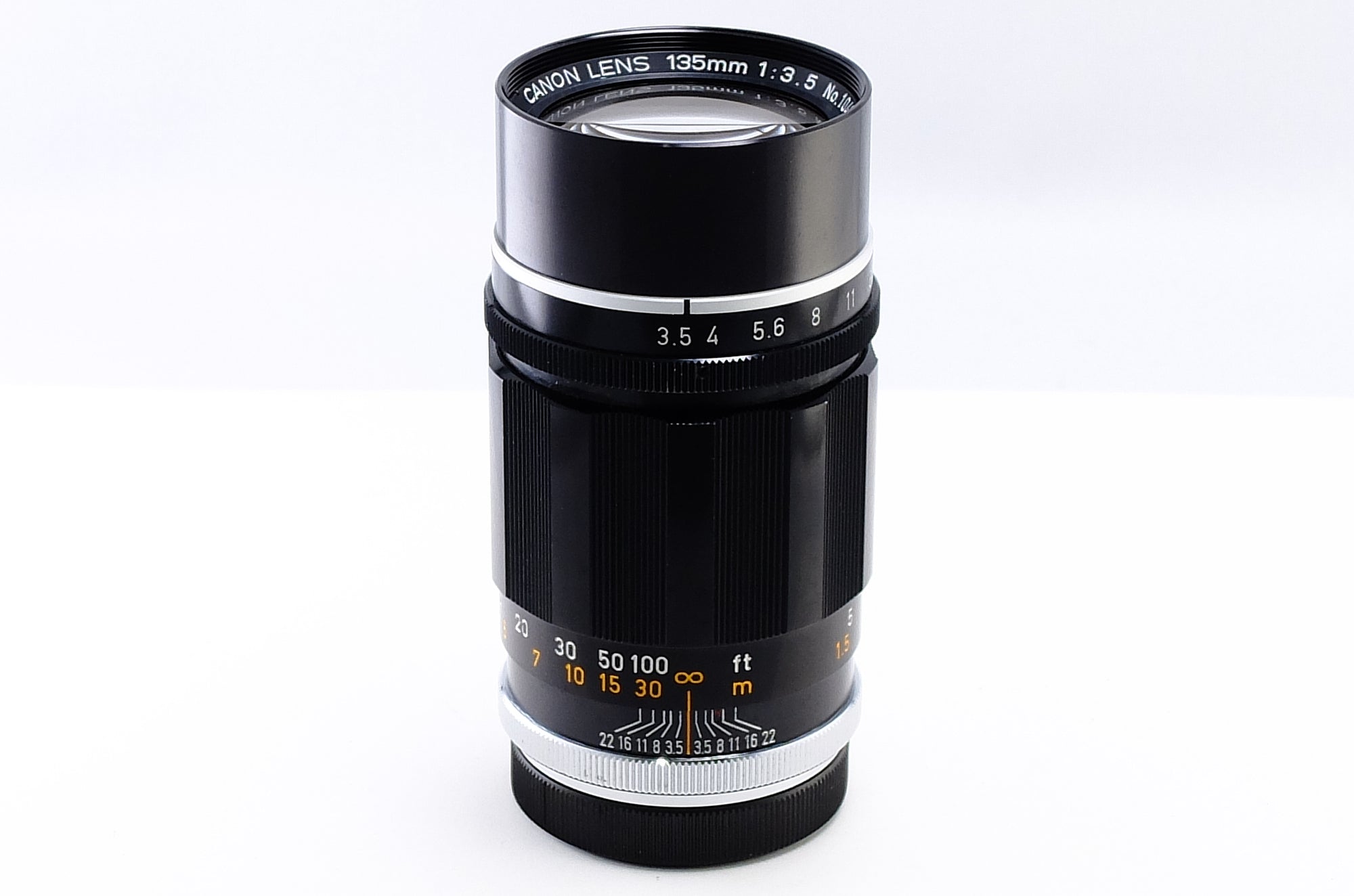【Canon】135mm F3.5 + 135mmビューファインダー [L39マウント] | 東京CAMERA
