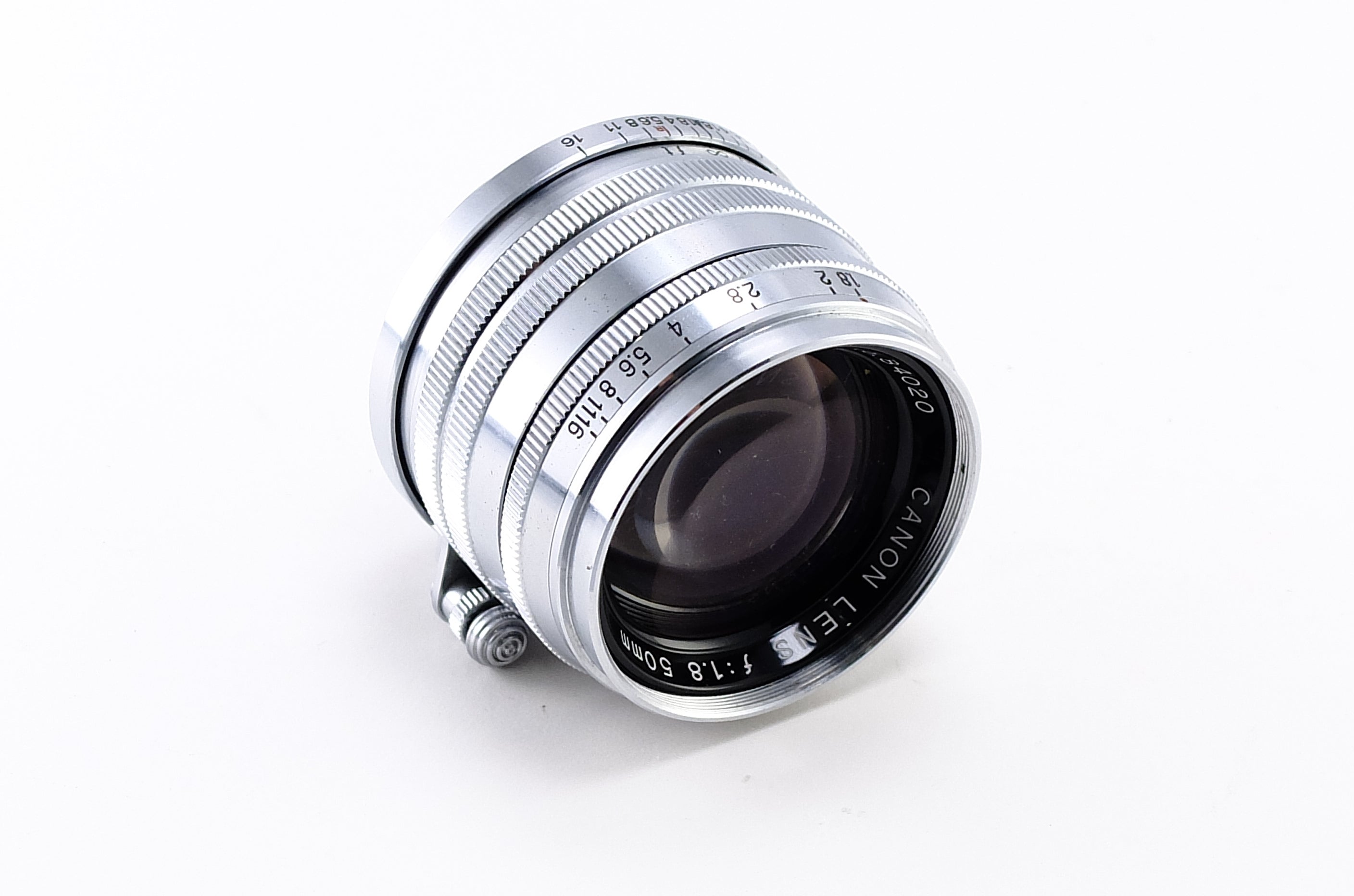 Canon】50mm F1.8 銀鏡筒 [L39マウント] – 東京CAMERA