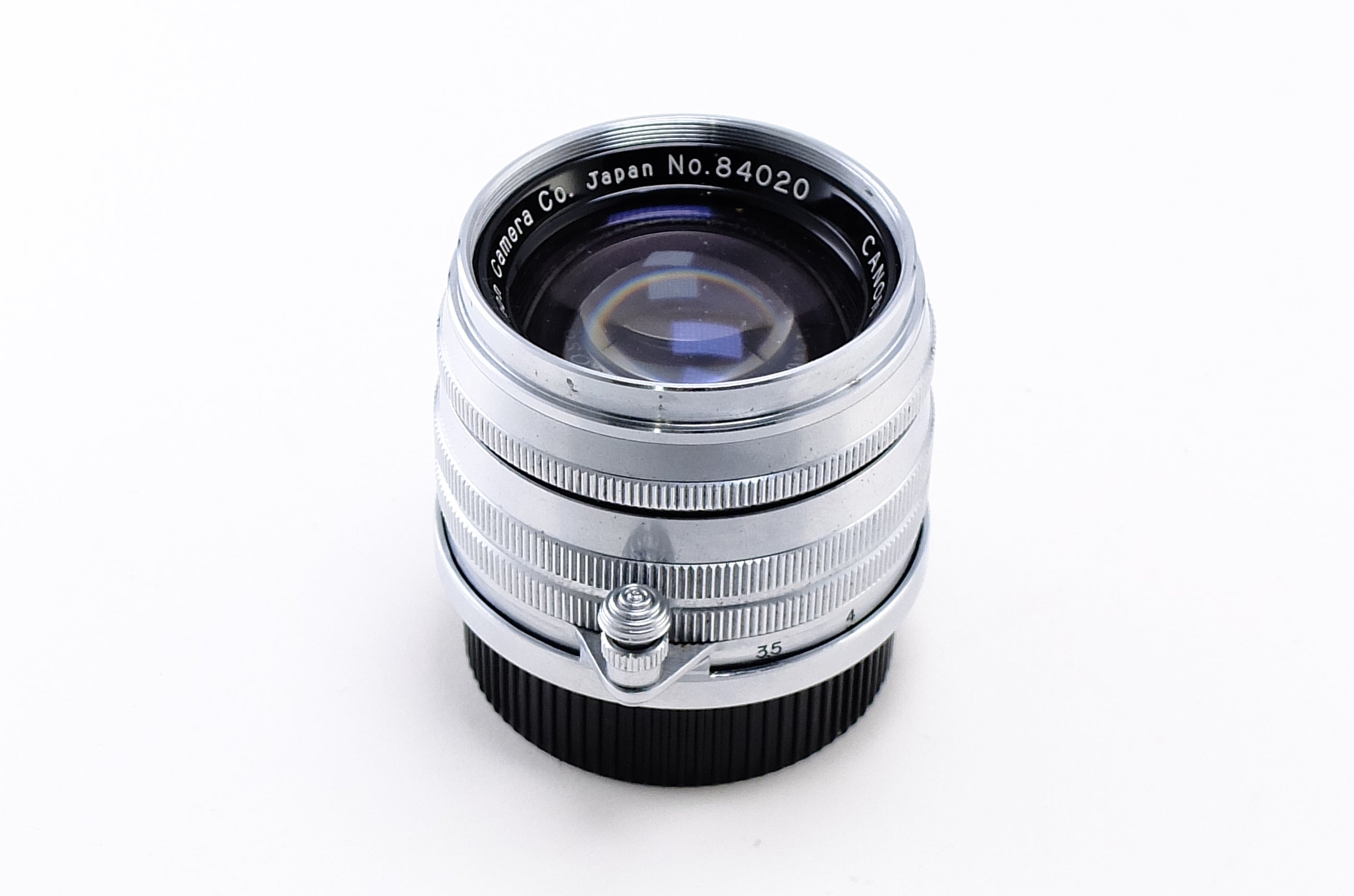 Canon】50mm F1.8 銀鏡筒 [L39マウント] – 東京CAMERA