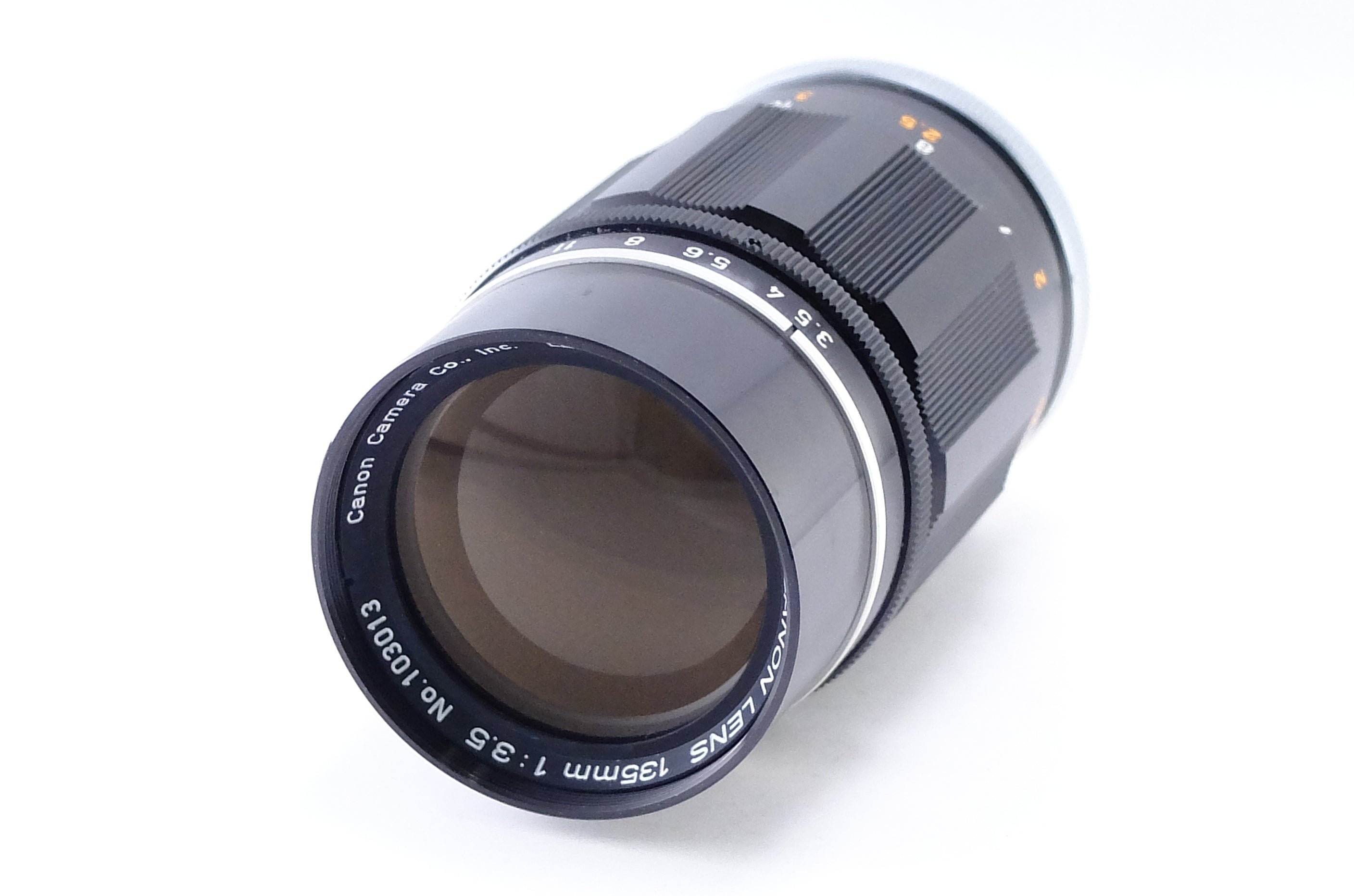 Canon Lens 135mm F3.5 ライカ Lマウント オールドレンズ - カメラ
