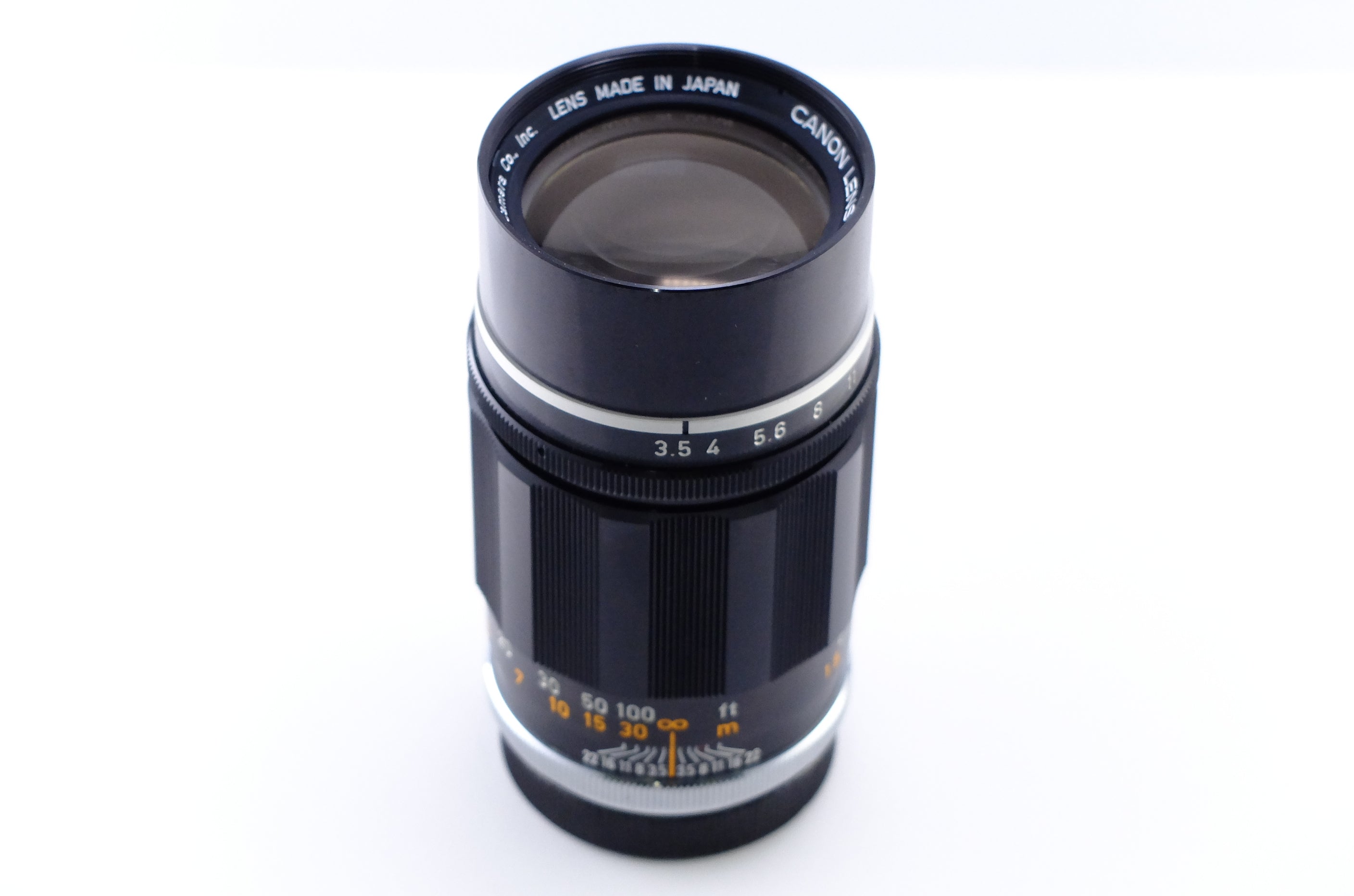 Canon Lens 135mm F3.5 ライカ Lマウント オールドレンズ - カメラ