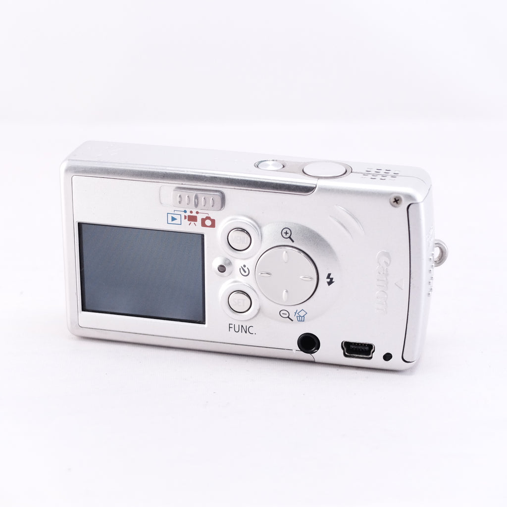 【Canon】IXY DIGITAL L（プラチナシルバー）#1668354084691 （メモリーカード&バッテリー/充電器付き） | 東京CAMERA